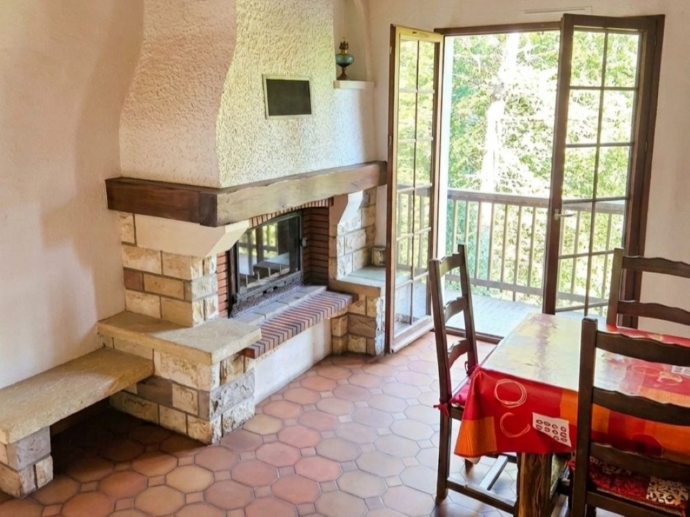 location chalet cheminee