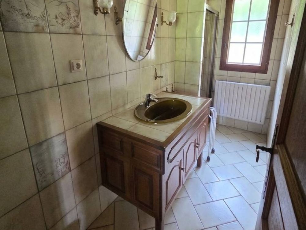 locations chalets vosges salle de bains